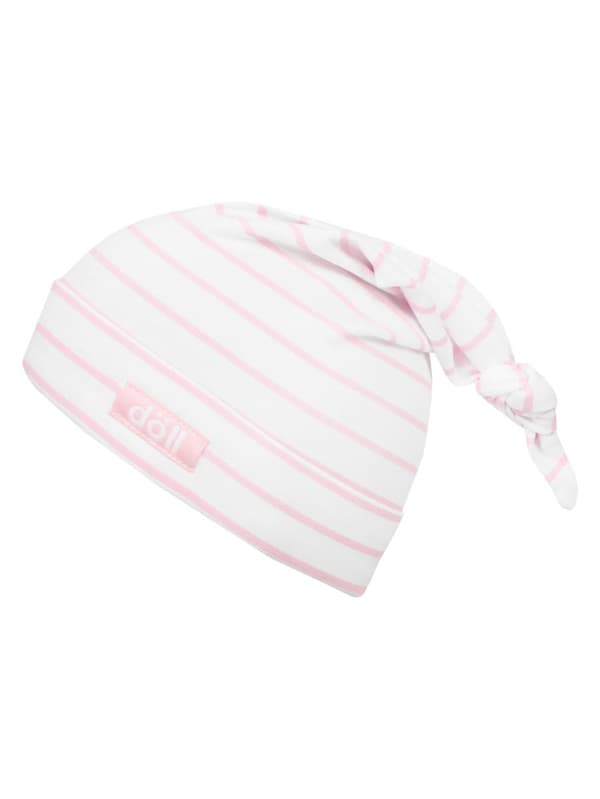 Børnehue smurfette stribet pink Döll