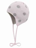 Miniatyrbild 1 av 2: Flickahatt, rosa, prickig, Döll