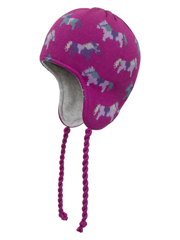 Flickahatt, mörkrosa, Döll