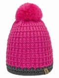 Miniatyrbild 1 av 2: Rosa flickmössa med pompom Döll