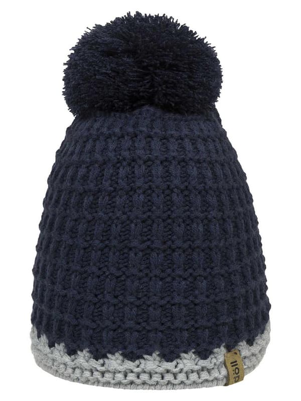 Barnens blå mössa med pompom Döll