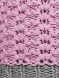 Miniatyrbild 2 av 2: Flickahatt, rosa, blomma, Döll