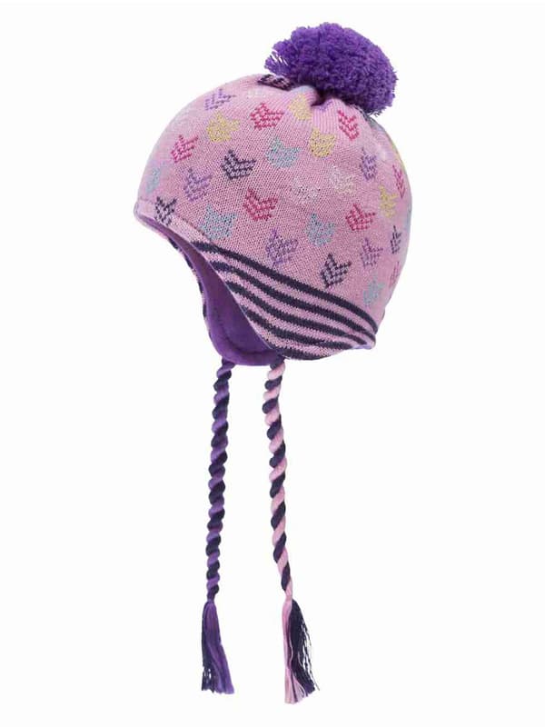 Tyttöjen solmittava myssy, pinkki, Döll