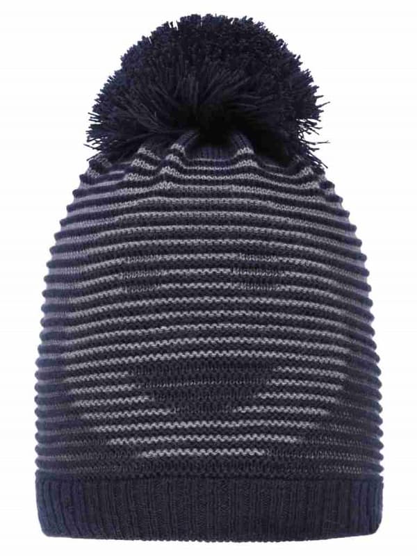 Pojkhatt, ränder, pompom, Döll