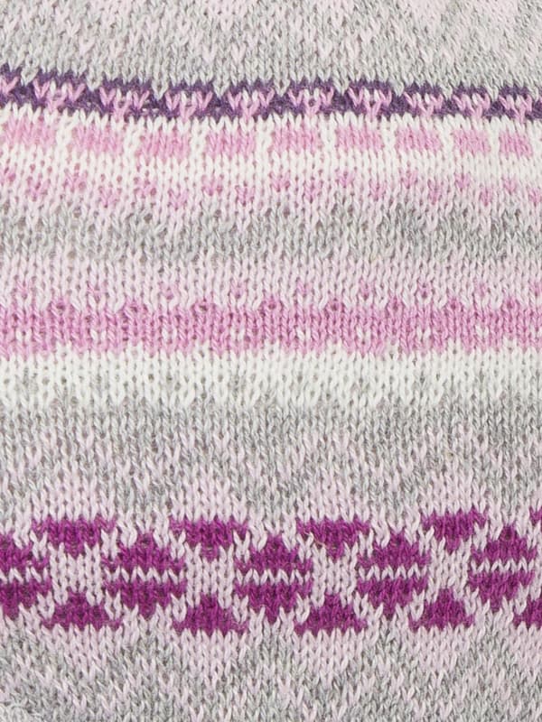 Barnmössa knuten med pompom Döll