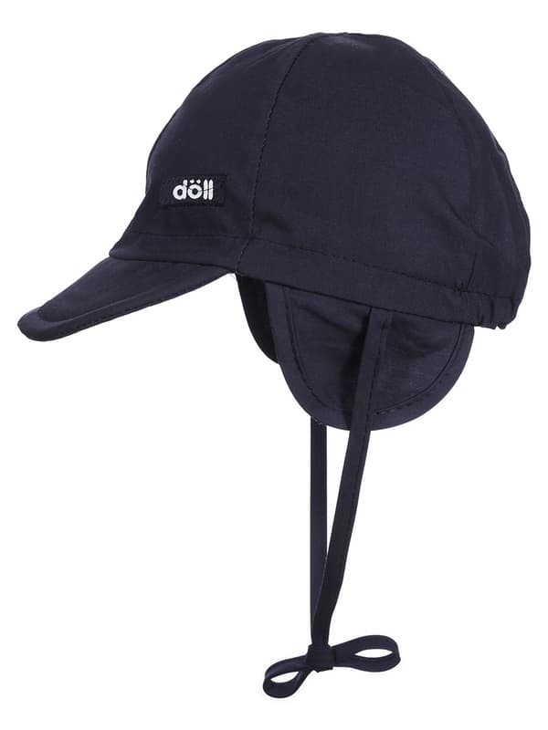 Baby sommarmössa knuten marinblå Döll