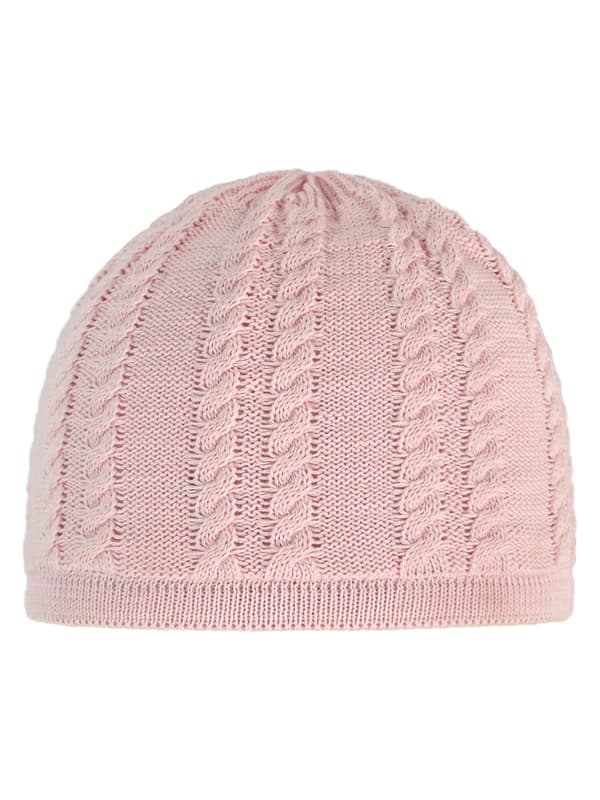 Flickmössa i bomull, rosa, Döll