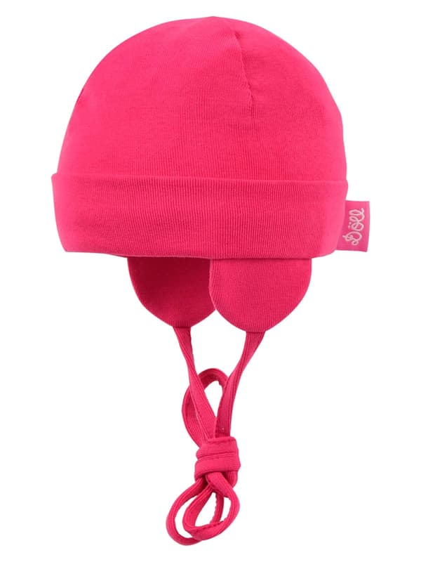 Vauvanmyssy sidottava puuvilla fuksia Döll