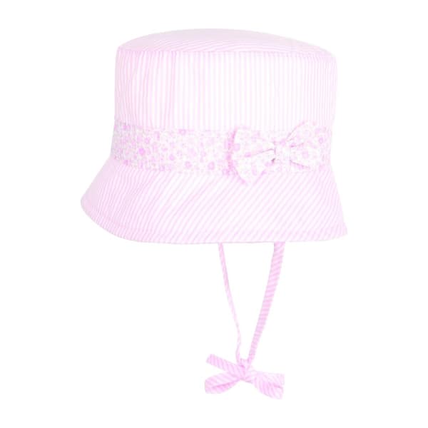Tyttöjen pinkki solmittava pipo Döll