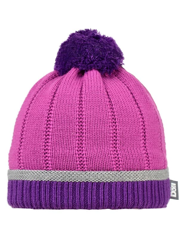 Flickvintermössa fuchsia ull Döll