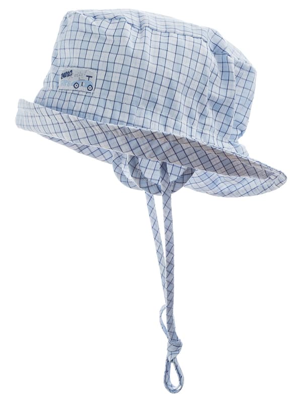 Drenge sommerhue med bånd, bil, Döll