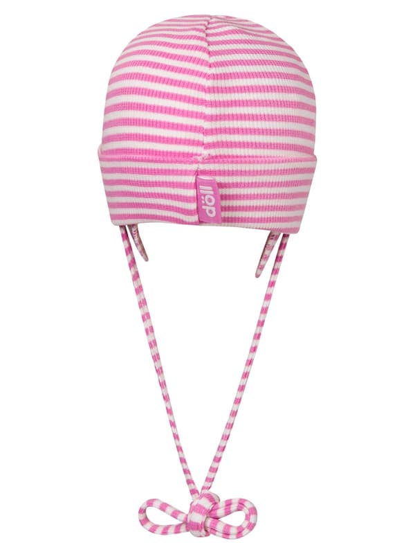 Strikket jerseyhue pink Döll