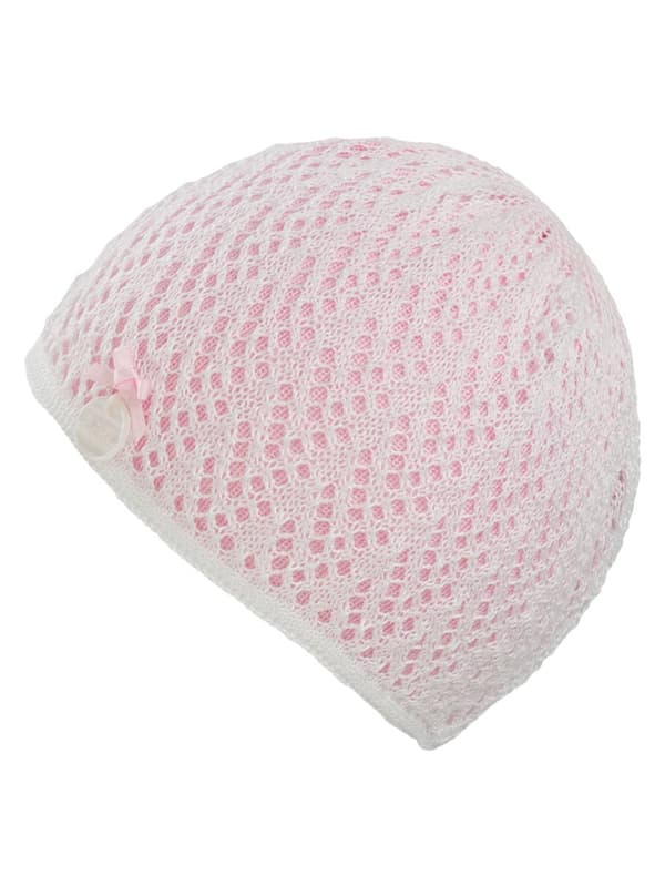 Döll hatt med genombruten broderi