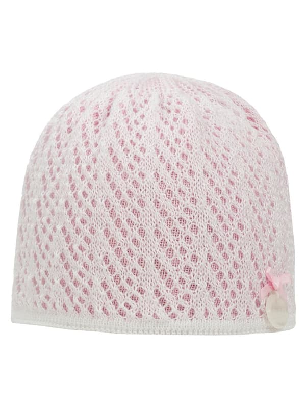 Döll hatt med genombruten broderi