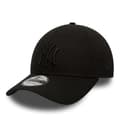 Miniatyrbild 1 av 3: Casque - NEW ERA - NEW YORK YANKEES BLACK ON BLACK 9 FORTY - 100% bomull - Svart - Strapback