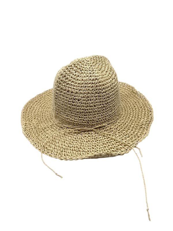 Weaved bucket hat with a small bow - multiple lovely colors