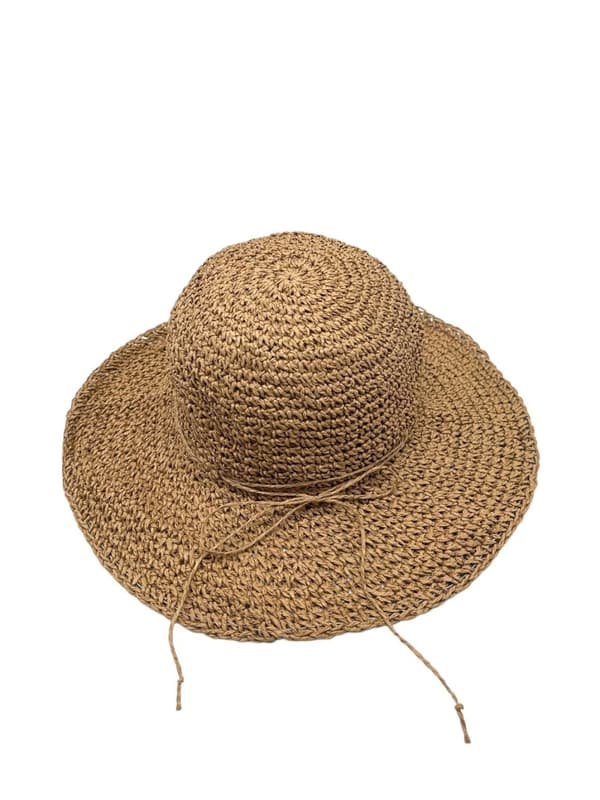 Weaved bucket hat with a small bow - multiple lovely colors