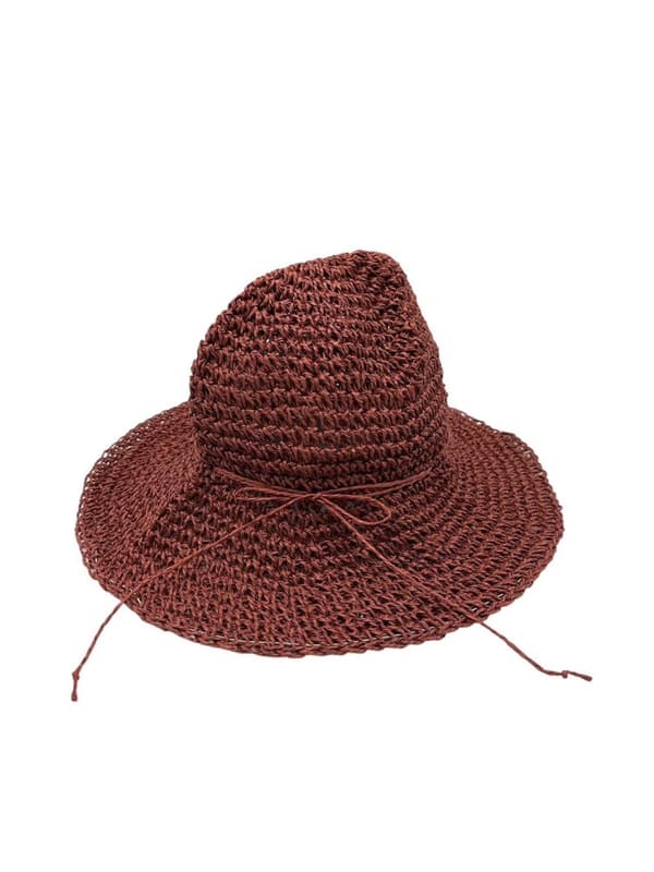 Weaved bucket hat with a small bow - multiple lovely colors