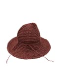 Miniatyrbilde 7 av 11: Weaved bucket hat with a small bow - multiple lovely colors