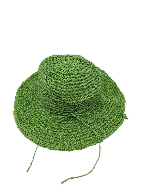 Weaved bucket hat with a small bow - multiple lovely colors