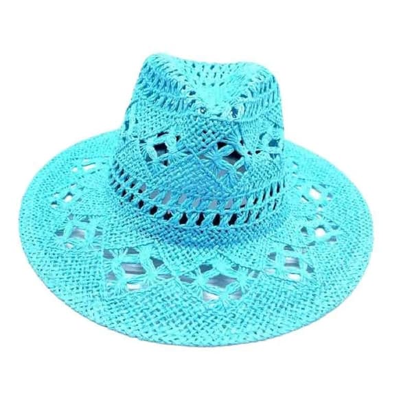 Cowboy hat in macramé style - 2 colors