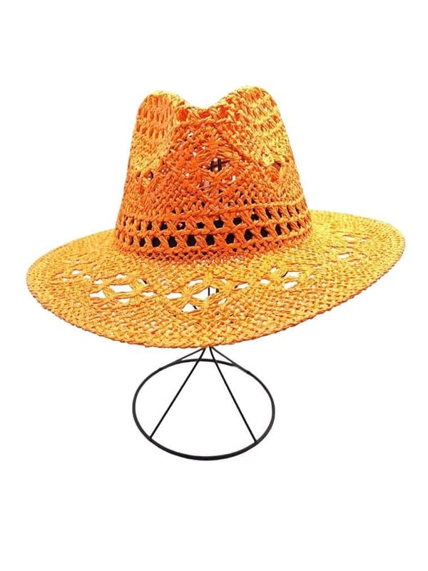 Cowboy hat in macramé style - 2 colors