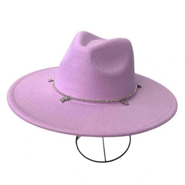 Hat in fedora style - several colors