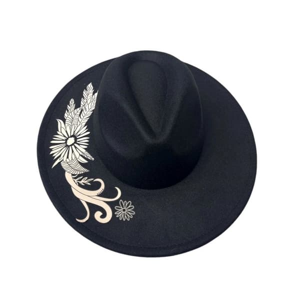 Hatt i fedora stil - 2 färger