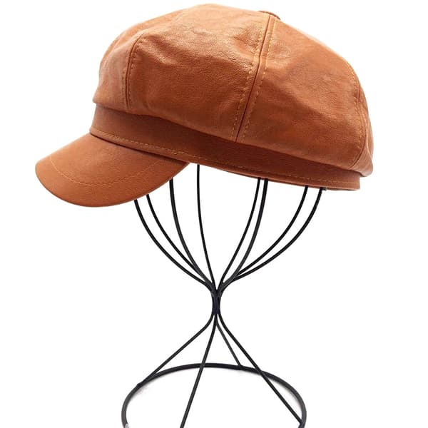 Faux leather cap - 3 colors