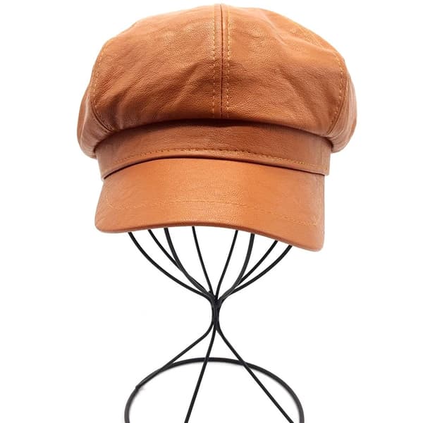 Faux leather cap - 3 colors
