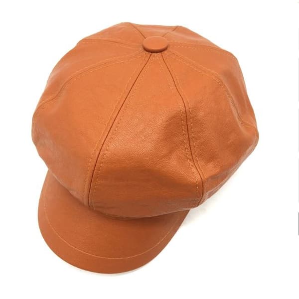 Faux leather cap - 3 colors