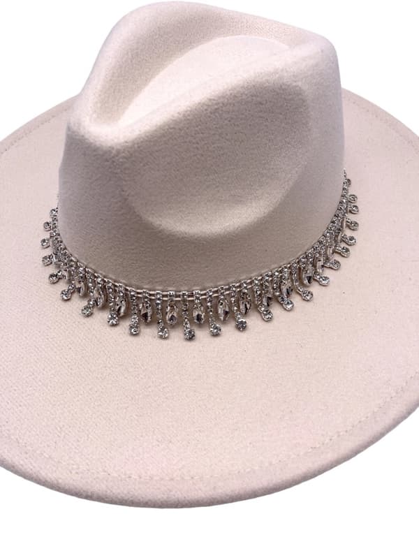 Hat in fedora style - 2 colors