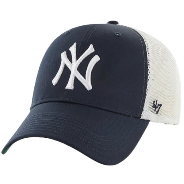 '47 New York Yankees OSFA basebollkeps svart & vit B-BRANS17CTP-NY
