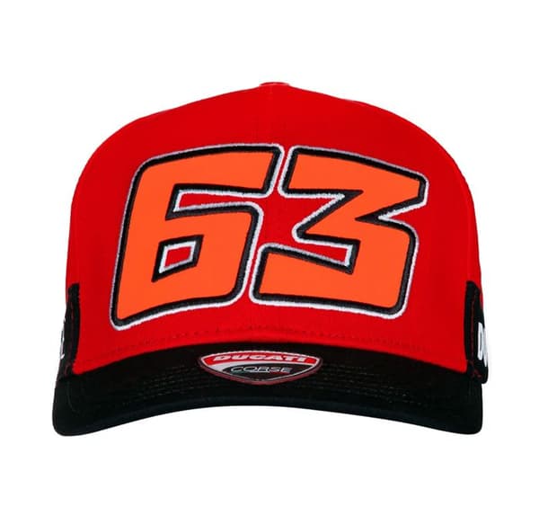 Casquette Dual Ducati Corse Francesco Bagnaia 63 Vuxen En Storlek