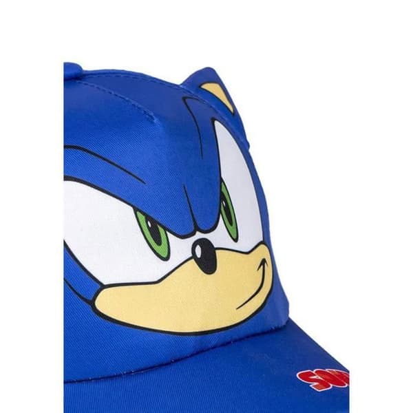 Premium Sonic Barnkeps - DISNEY - Blå - 100% bomull - Sportig mode