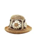 Miniatyrbild 1 av 3: Agélii Fashion - Virkad flexibel boho-hatt - 2 färger