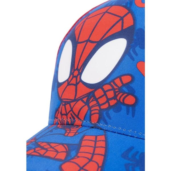 Keps - Spidey - Röd - 65% Bomull - 35% Polyester - Unisex Barn