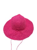 Miniatyrbild 9 av 11: Agélii Fashion - Vävd bob-hatt med liten rosett - flera härliga färger
