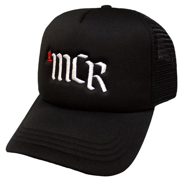 My Chemical Romance MCR Logo Trucker Baseball Cap One Size