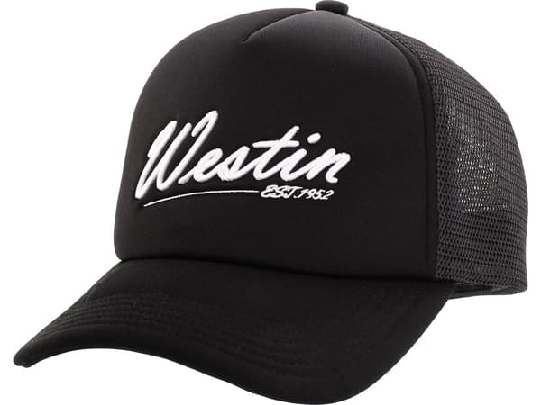 Westin Super Duty Trucker -lippis, yksi koko, musta | A53-386-OS