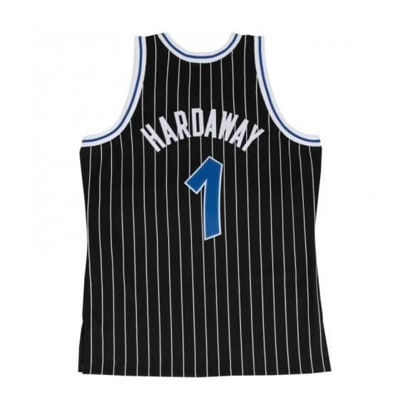 T-shirt - MITCHELL & NESS - Orlando Magic - Anfernee Hardaway - Svart - Sportkläder - Vuxen