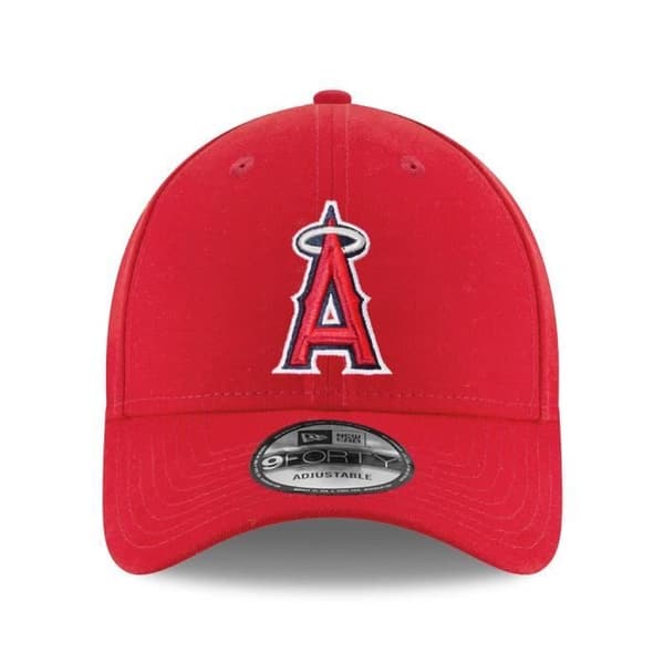 New Era 9Forty Cap - MLB LEAGUE Los Angeles Angels röd