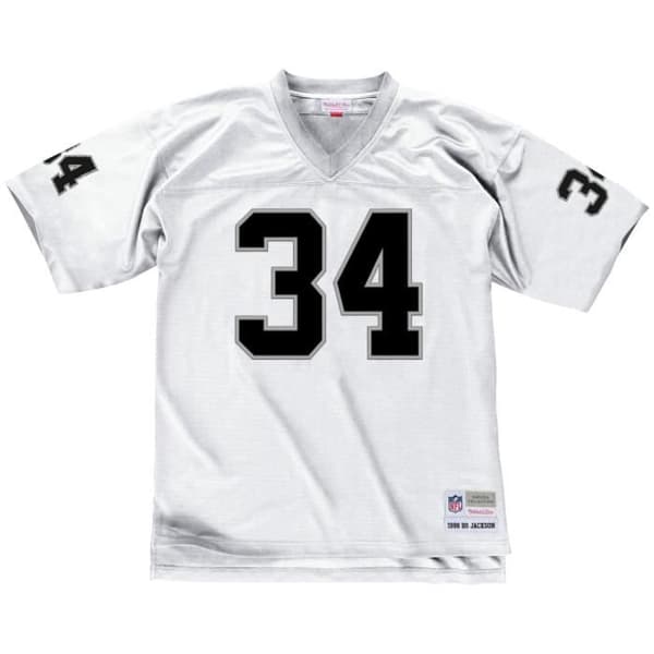 NFL Legacy-tröja - Los Angeles Raiders 1988 Bo Jackson - Vit - Herr - Mitchell &amp; Ness - Sportkläder