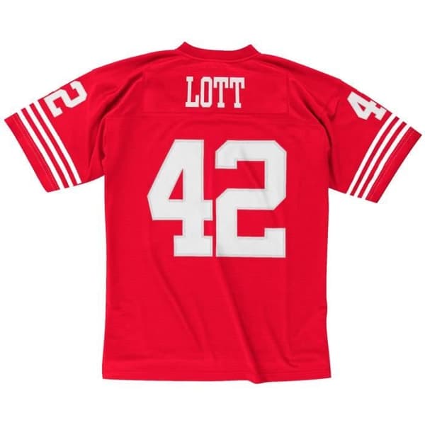 Maillot NFL Legacy - San Francisco 49ers 1990 Ronnie Lott - Röd - Herr - Mitchell & Ness - Sportkläder