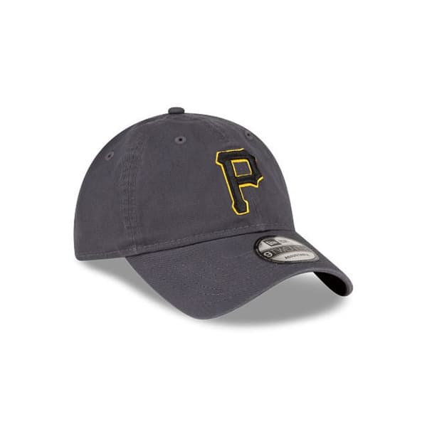 Basebollkeps - New Era - Pirates MLB Core Classic 2.0 - 100% Bomull - Unisex - Grafitgrå