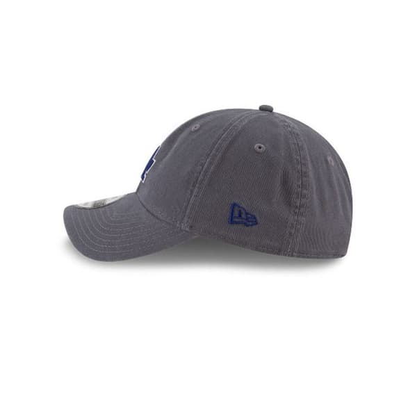 Basebollkeps - New Era - Los Angeles Dodgers 9TWENTY - Grå - Justerbar - Sportkläder