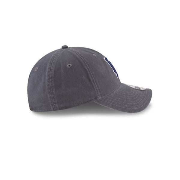 Basebollkeps - New Era - Los Angeles Dodgers 9TWENTY - Grå - Justerbar - Sportkläder