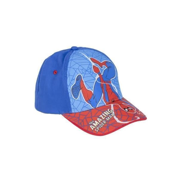 Keps Barn - DISNEY - Spider-Man - Blå - 100% bomull - Sportmode