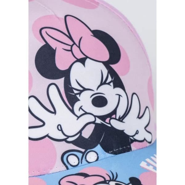 Barnkeps - DISNEY - Minnie - Rosa - Avslappnad - Vår / Sommar