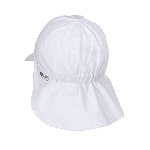 Sterntaler babymössa med visir och nackskydd - Vit - Unisex - Sommar - Casual